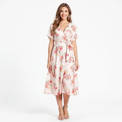 Wrap & Floral Dresses